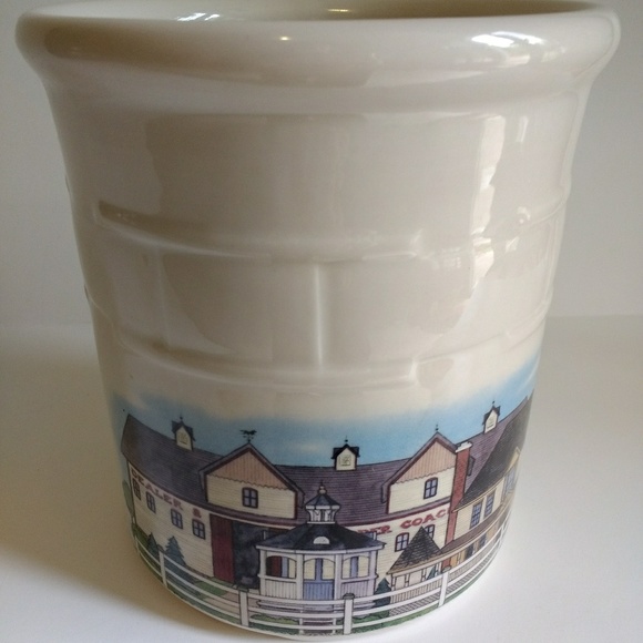 Longaberger Pottery Homestead 2-quart Crock - Picture 2 of 6